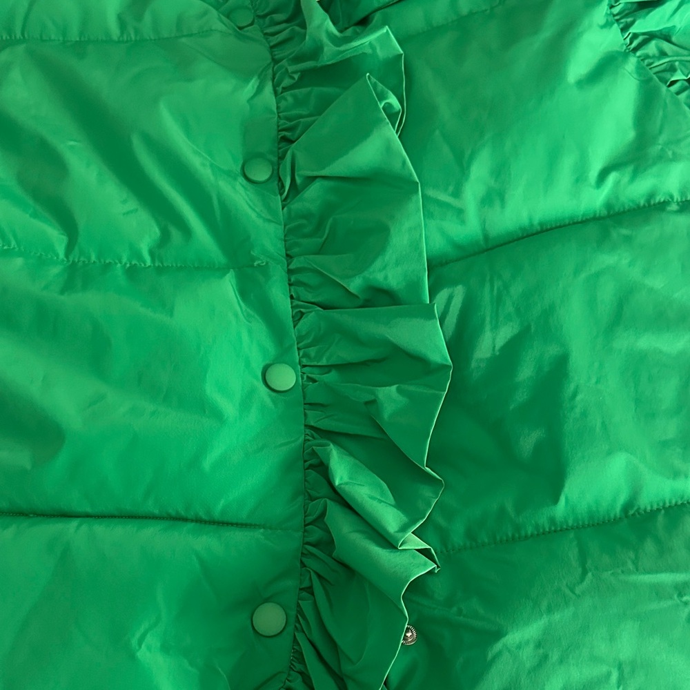 Green Puffer Jacket - Picture 3 of 7
